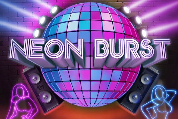 Neon Burst slot by mobileFX