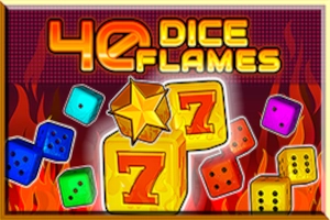40 Dice Flames slot by Tiptop