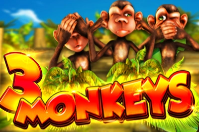 3 Monkeys slot by Capecod Gaming