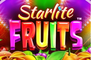 Starlite Fruits slot by Neon Valley Studios