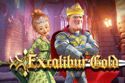 Excalibur Gold slot by Capecod Gaming