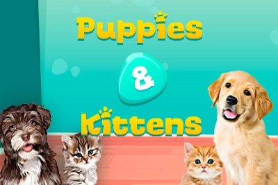 Puppies & Kittens slot by Capecod Gaming
