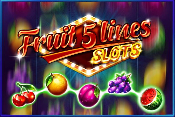 Fruit 5 Lines slot by Zillion Games - 96% RTP