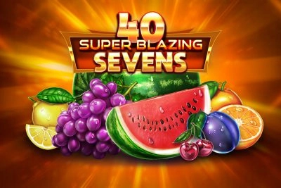 40 Super Blazing Sevens slot by GameArt