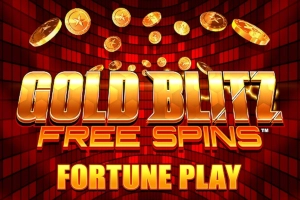 Gold Blitz Free Spins Fortune Play slot by Blueprint Gaming