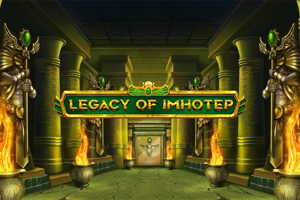 Legacy of Imhotep slot by Yolted