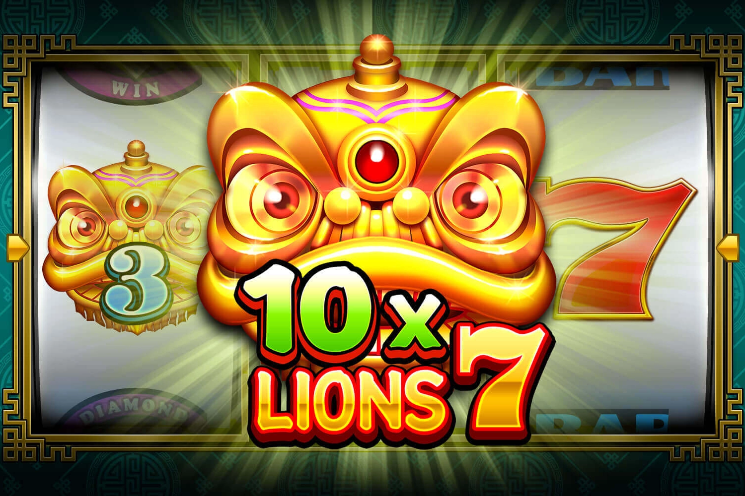 10x Lions 7 slot by YGR