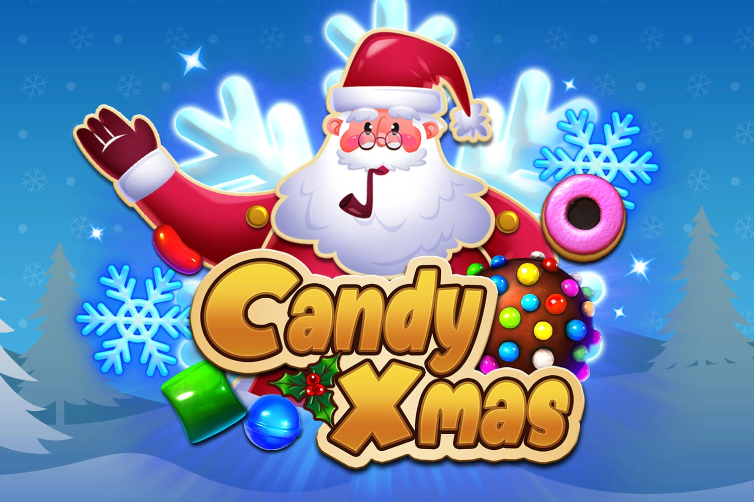 Candy X'Mas slot by YGR