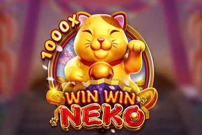 Win Win Neko slot by Fa Chai - 97.03% RTP