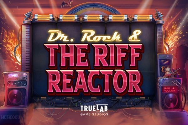 Dr. Rock & The Riff Reactor slot by TrueLab