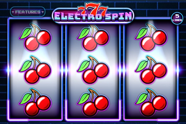 777 Electro Spin slot by Retro Gaming - 96% RTP