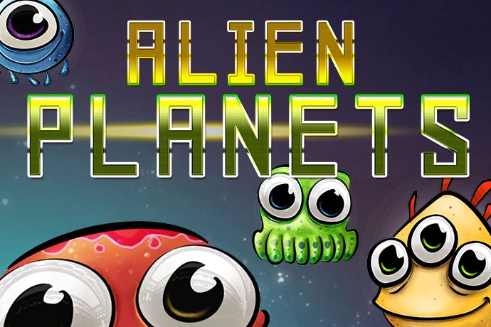 Alien Planets slot by Tuko Productions