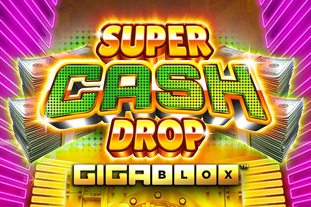Super Cash Drop Gigablox slot by Bang Bang Games