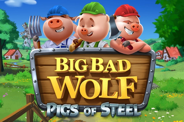 Big Bad Wolf: Pigs of Steel slot by Quickspin