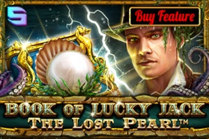 Book of Lucky Jack The Lost Pearl slot by Spinomenal