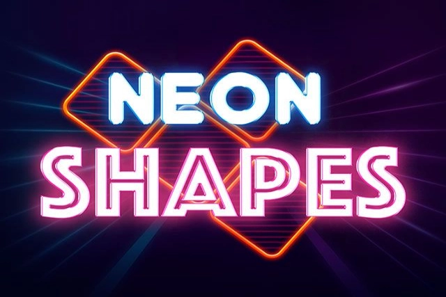 Neon Shapes Demo Slot
