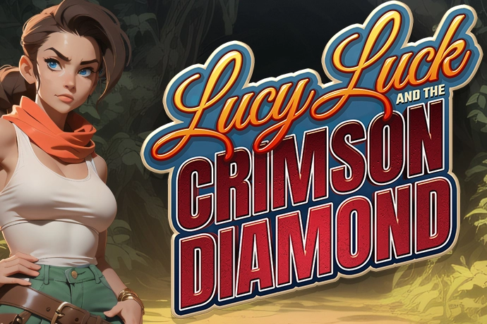 Lucy Luck and the Crimson Diamond slot by Slotmill