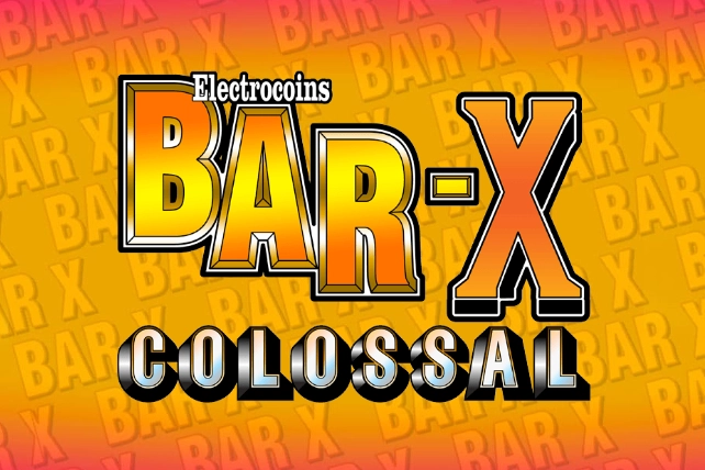 Bar-X Colossal slot by Gaming Realms
