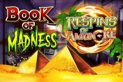 Book of Madness Respins of Amun Re slot by Gamomat