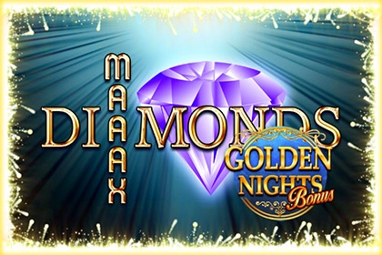 Maaax Diamonds Golden Nights Bonus slot by Gamomat