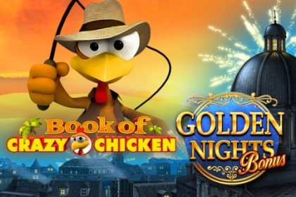 Book of Crazy Chicken Golden Nights Bonus slot by Gamomat