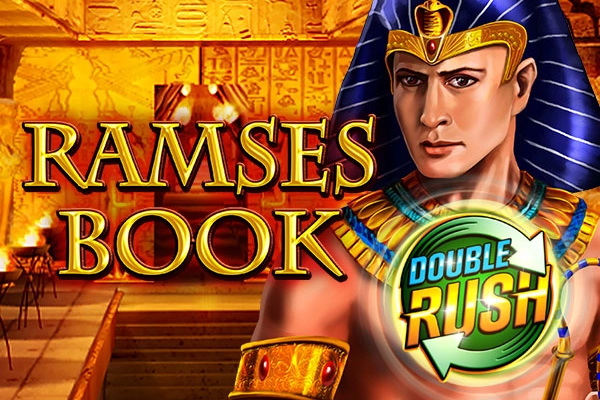 Ramses Book Double Rush slot by Gamomat