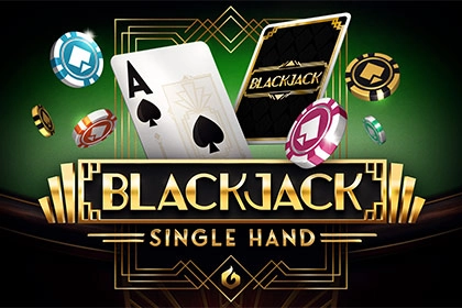 Blackjack Single Hand demo