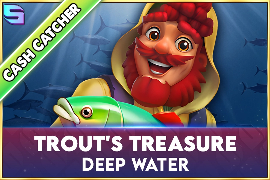 Trout's Treasure Deep Water slot by Spinomenal