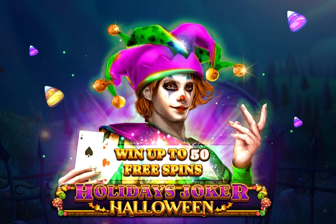 Holidays Joker Halloween slot by Spinomenal