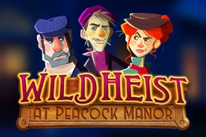 Wild Heist at Peacock Manor slot by Thunderkick - 96.1% RTP