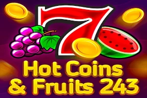 Hot Coins & Fruits 243 slot by 1spin4win - 97.06% RTP