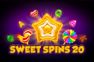 Sweet Spins 20 slot by 1spin4win - 97.2% RTP