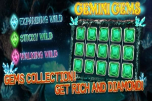 Gemini Gems slot by Aspect Gaming