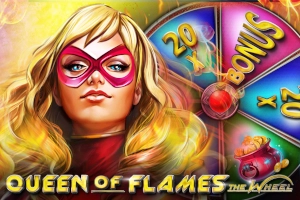 Queen of Flames The Wheel slot by CT Interactive