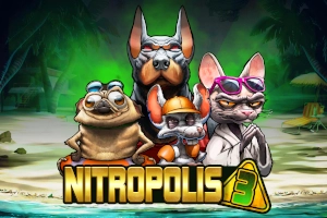 Nitropolis 3 slot by Elk Studios - 95% RTP