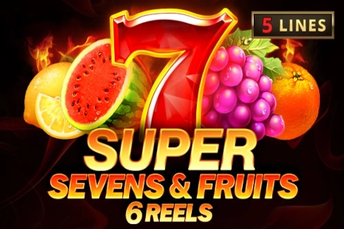 5 Super Sevens & Fruits: 6 Reels slot by Playson