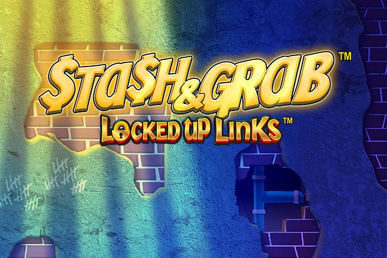 Stash & Grab Locked Up Links slot by Light & Wonder