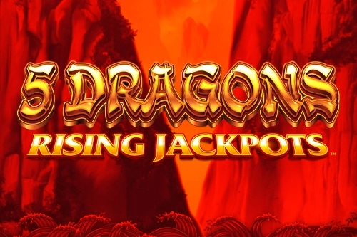 5 Dragons Rising Jackpots slot by Aristocrat