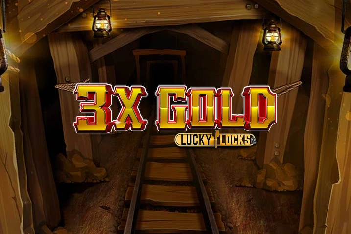 3x Gold Lucky Locks slot by Live 5