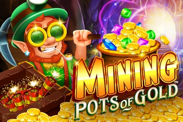 Mining Pots of Gold slot by Gameburger Studios