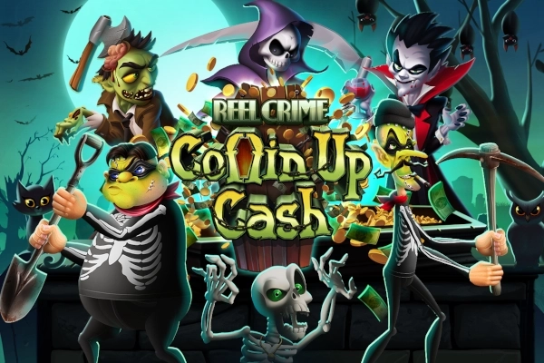 Reel Crime Coffin Up Cash slot by Rival - 95.31% RTP