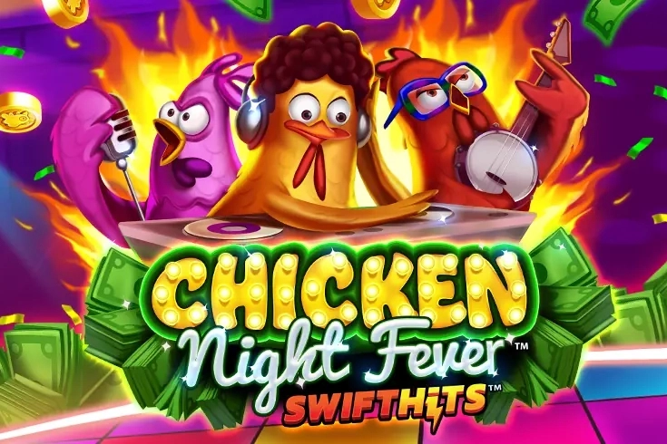 Chicken Night Fever slot by PearFiction