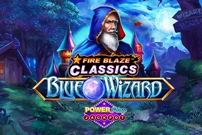 Fire Blaze: Blue Wizard PowerPlay Jackpot slot by Playtech
