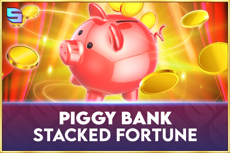 Piggy Bank Stacked Fortune slot by Spinomenal