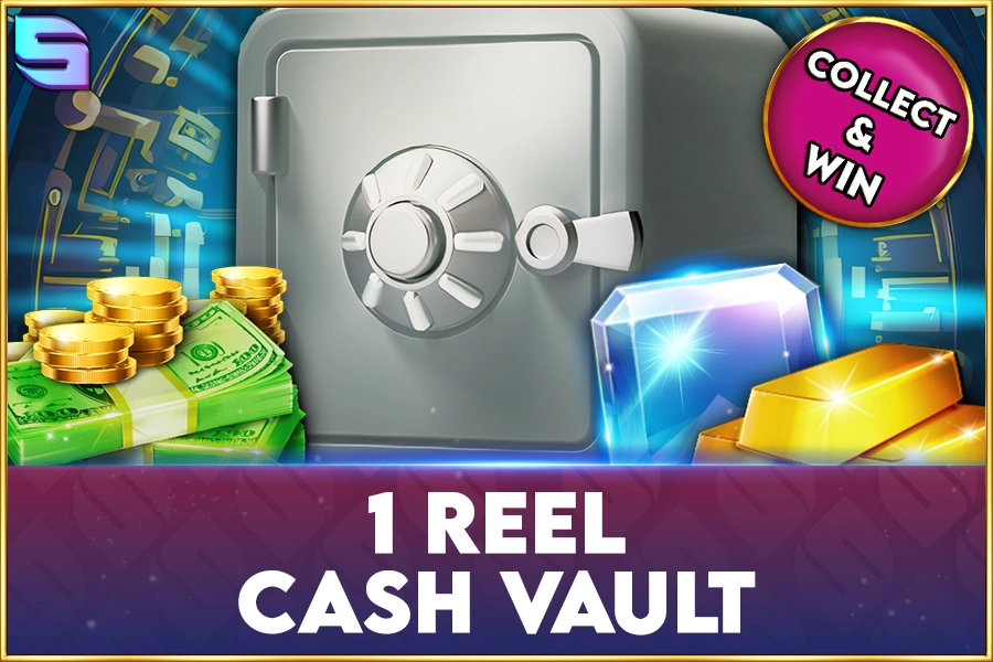 1 Reel - Cash Vault slot by Spinomenal - 95.42% RTP