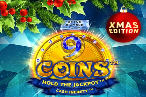 9 Coins Grand Diamond Xmas slot by Wazdan - 96.15% RTP