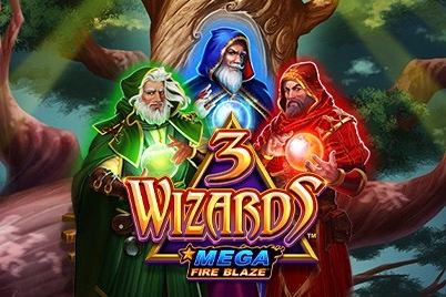 Mega Fire Blaze: 3 Wizards slot by Playtech