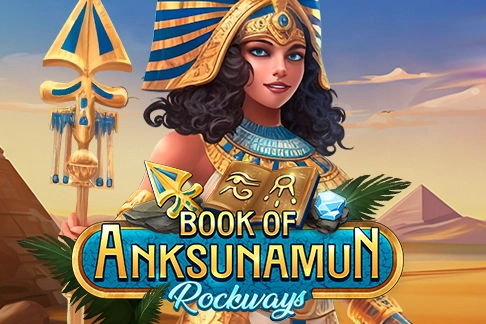 Book of Anksunamun Rockways slot by Mascot Gaming