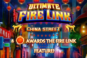Ultimate Fire Link China Street slot by Light & Wonder - 95.97% RTP