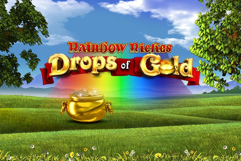 Rainbow Riches Drops of Gold slot by Light & Wonder - 97.75% RTP